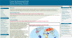 Desktop Screenshot of ciesin.org